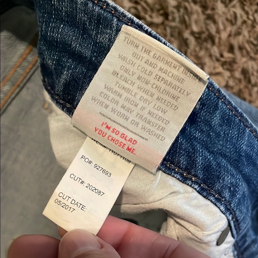 Torrid Blue Ankle Cropped Jeans - Picture 4 of 8